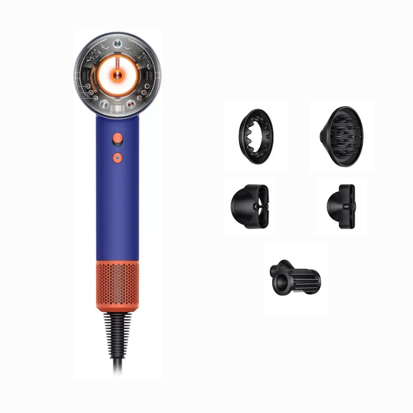 Фен Dyson Supersonic Nural Hair Dryer HD16 Vinca Blue/Topaz Orange